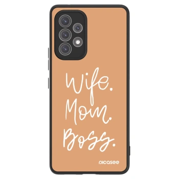 Picasee ULTIMATE CASE Samsung Galaxy A52 5G A525F - készülékre - Boss Mama