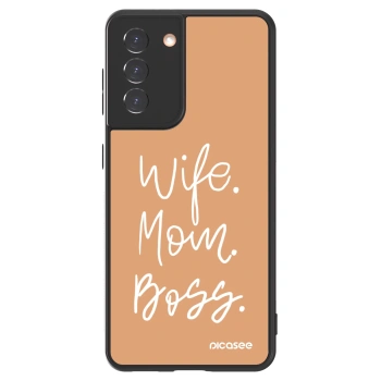 Picasee ULTIMATE CASE Samsung Galaxy S21 5G G991B - készülékre - Boss Mama