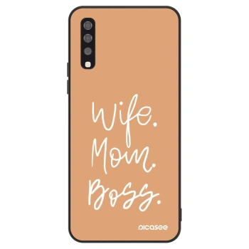 Szilikon tok erre a típusra Samsung Galaxy A70 A705F - Boss Mama