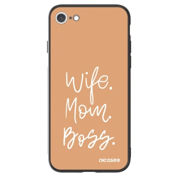 Picasee ULTIMATE CASE Apple iPhone SE 2020 - készülékre - Boss Mama