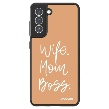 Picasee ULTIMATE CASE Samsung Galaxy S21 FE 5G - készülékre - Boss Mama