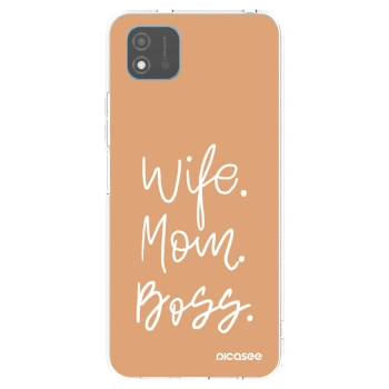 Picasee átlátszó szilikon tok az alábbi mobiltelefonokra Realme C11 (2021) - Boss Mama