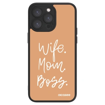 Picasee ULTIMATE CASE MagSafe Apple iPhone 15 Pro Max - készülékre - Boss Mama