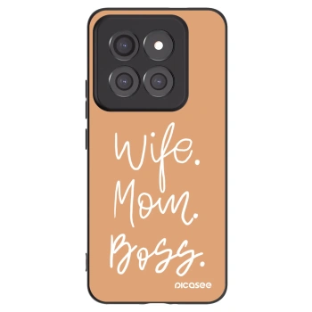 Picasee fekete szilikon tok az alábbi mobiltelefonokra Xiaomi 14 Pro - Boss Mama