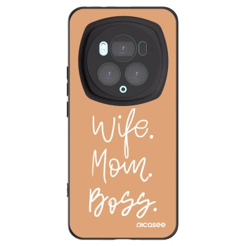 Picasee fekete szilikon tok az alábbi mobiltelefonokra Honor Magic6 Pro - Boss Mama