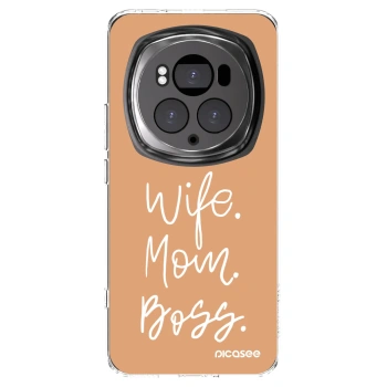 Picasee átlátszó szilikon tok az alábbi mobiltelefonokra Honor Magic6 Pro - Boss Mama