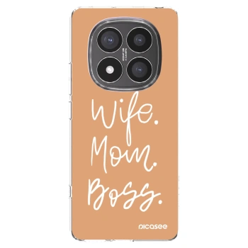 Picasee átlátszó szilikon tok az alábbi mobiltelefonokra Xiaomi Redmi Note 14 Pro+ 5G - Boss Mama