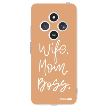 Picasee átlátszó szilikon tok az alábbi mobiltelefonokra Xiaomi Redmi 14C - Boss Mama