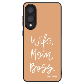 Picasee ULTIMATE CASE PowerShare Samsung Galaxy S25 Edge 5G - készülékre - Boss Mama