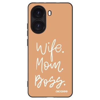 Picasee fekete szilikon tok az alábbi mobiltelefonokra Xiaomi Poco X7 Pro 5G - Boss Mama