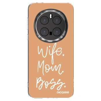 Picasee átlátszó szilikon tok az alábbi mobiltelefonokra Honor Magic7 Pro 5G - Boss Mama