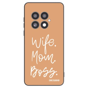 Picasee fekete szilikon tok az alábbi mobiltelefonokra OnePlus 13 5G - Boss Mama