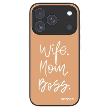 Picasee ULTIMATE CASE Apple iPhone 17 Pro - készülékre - Boss Mama