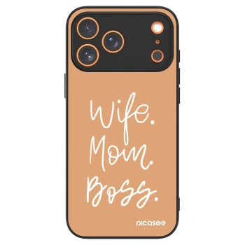 Picasee ULTIMATE CASE Apple iPhone 17 Pro Max - készülékre - Boss Mama