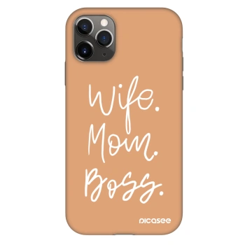 Szilikon tok erre a típusra Apple iPhone 11 Pro - Boss Mama