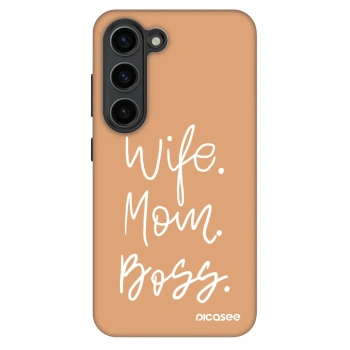 Szilikon tok erre a típusra Samsung Galaxy S23 5G - Boss Mama