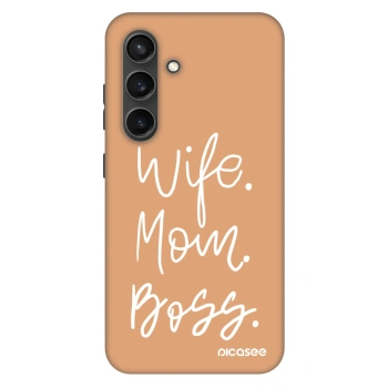 Szilikon tok erre a típusra Samsung Galaxy S24+ S926B 5G - Boss Mama