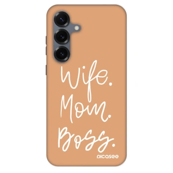 Szilikon tok erre a típusra Samsung Galaxy S25 5G - Boss Mama