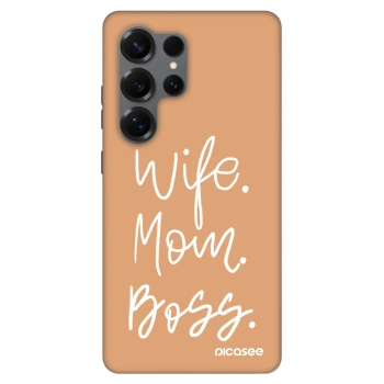 Szilikon tok erre a típusra Samsung Galaxy S25 Ultra 5G - Boss Mama