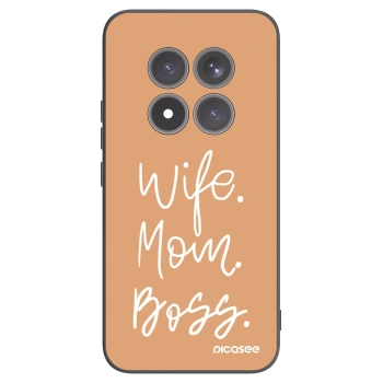 Picasee fekete szilikon tok az alábbi mobiltelefonokra Xiaomi Redmi Note 15 Pro+ - Boss Mama