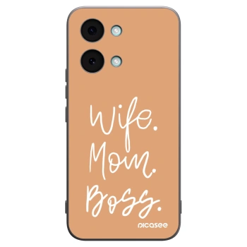 Picasee fekete szilikon tok az alábbi mobiltelefonokra Xiaomi Poco X8 Pro Max - Boss Mama