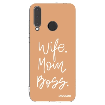 Picasee átlátszó szilikon tok az alábbi mobiltelefonokra Honor 20 Lite - Boss Mama