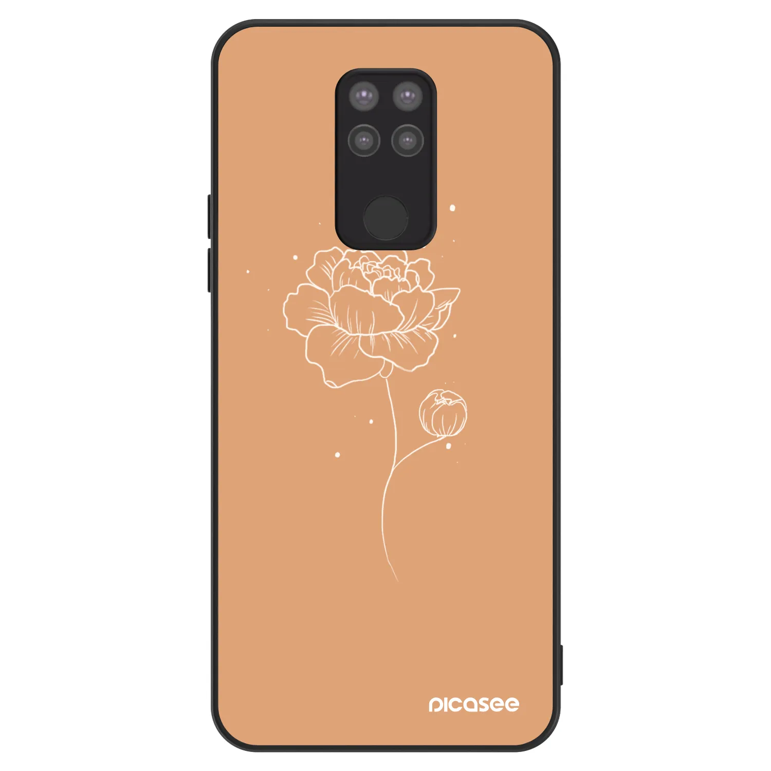 Picasee ULTIMATE CASE Xiaomi Redmi Note 9 - készülékre - Peonies