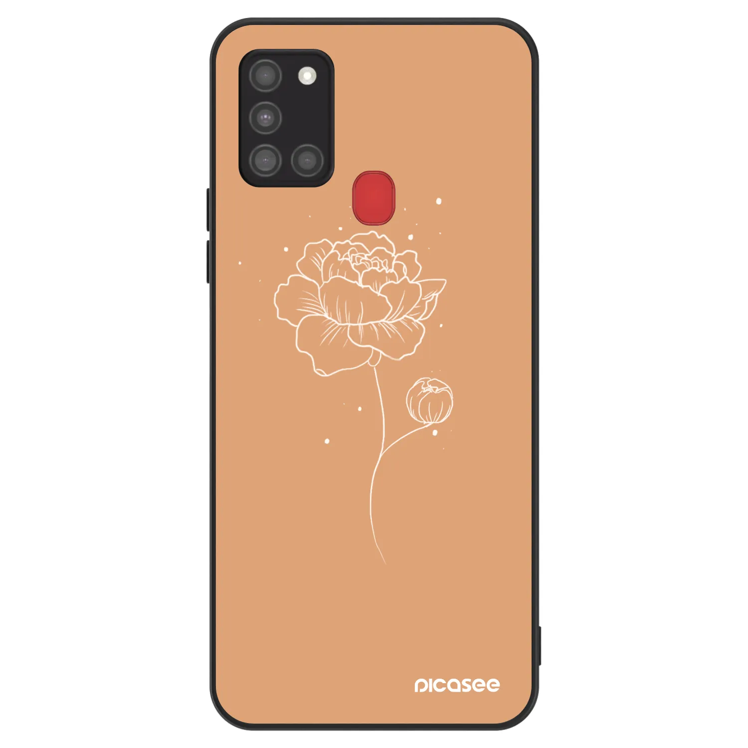 Picasee ULTIMATE CASE Samsung Galaxy A21s - készülékre - Peonies
