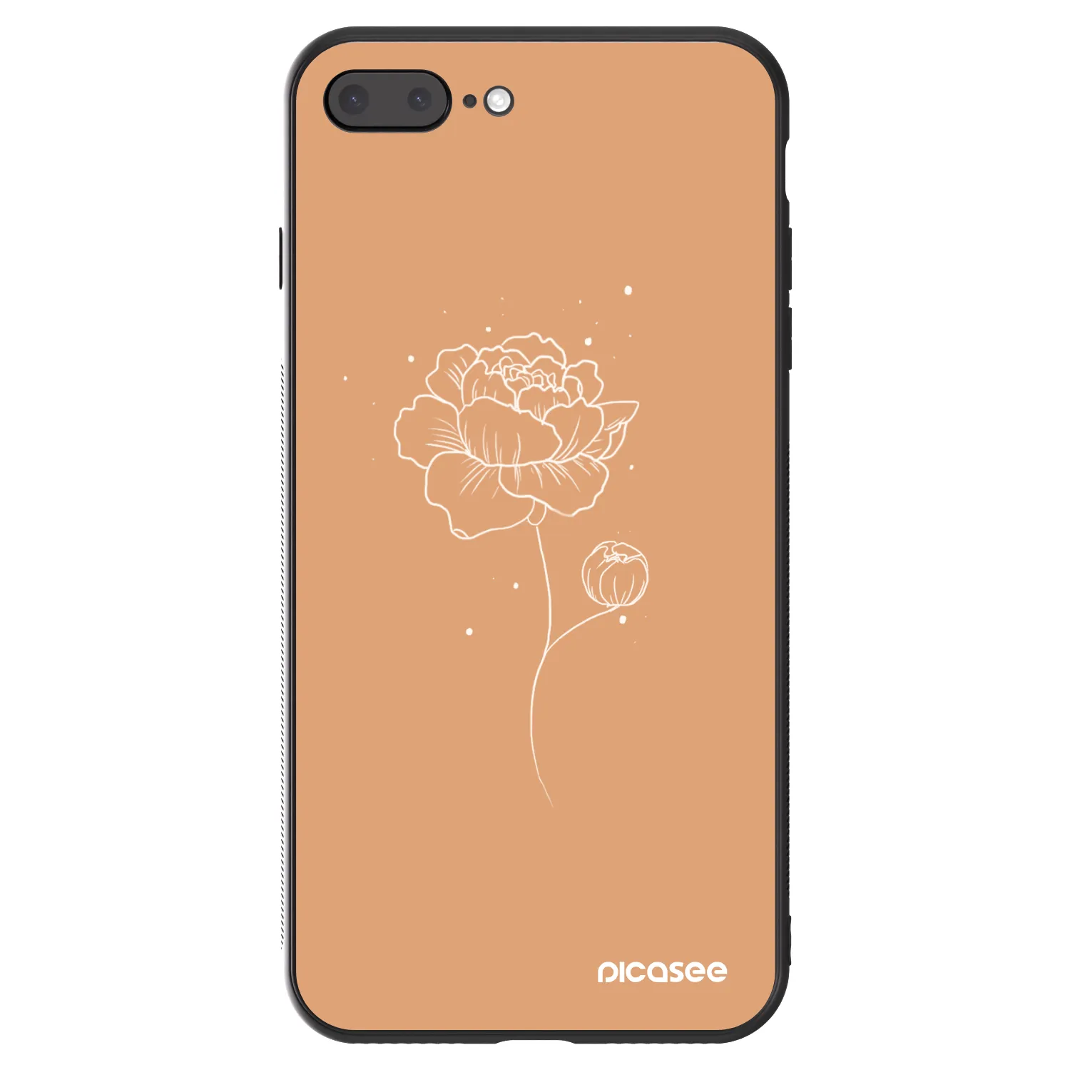 Picasee ULTIMATE CASE Apple iPhone 7 Plus - készülékre - Peonies