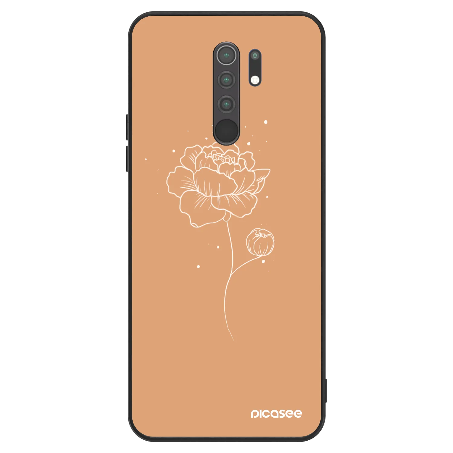 Picasee ULTIMATE CASE Xiaomi Redmi 9 - készülékre - Peonies