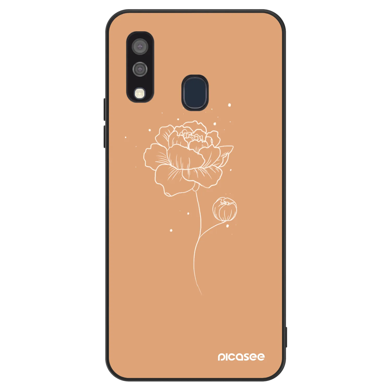 Picasee ULTIMATE CASE Samsung Galaxy A40 A405F - készülékre - Peonies