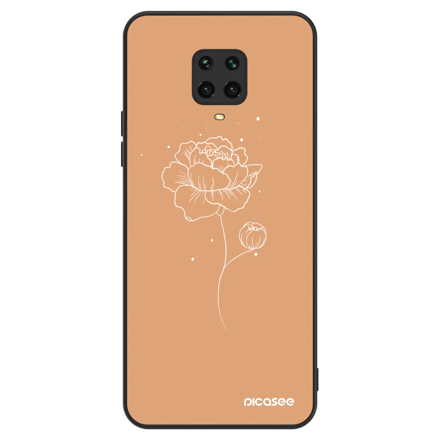 Picasee ULTIMATE CASE Xiaomi Redmi Note 9S - készülékre - Peonies
