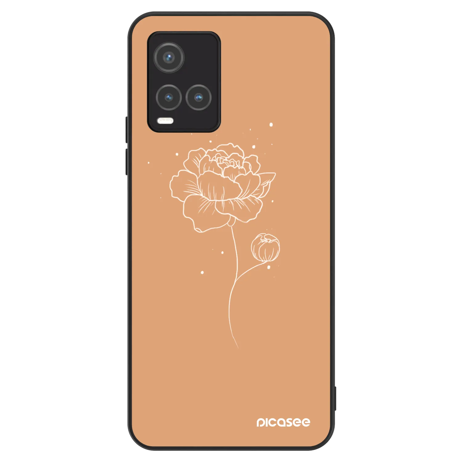 Picasee ULTIMATE CASE Vivo Y33s - készülékre - Peonies