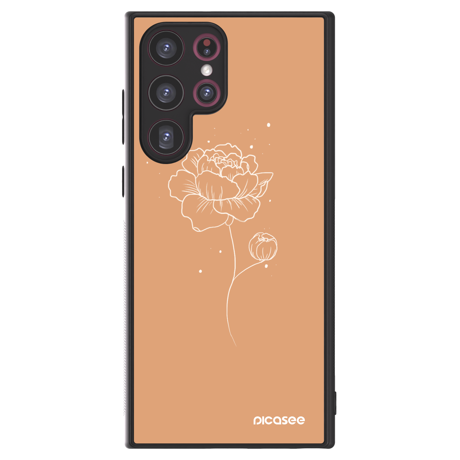Picasee ULTIMATE CASE Samsung Galaxy S22 Ultra 5G - készülékre - Peonies