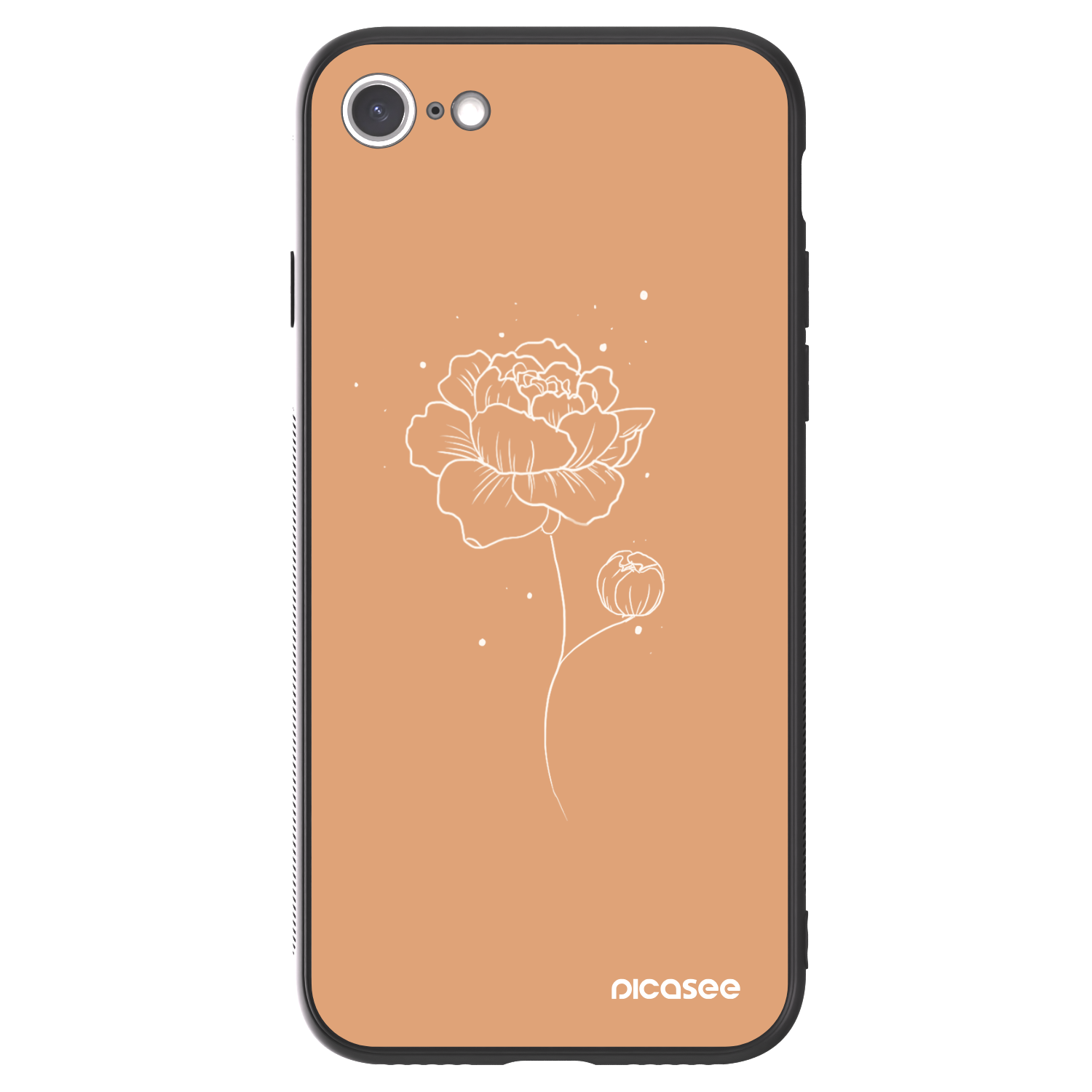 Picasee ULTIMATE CASE Apple iPhone SE 2022 - készülékre - Peonies