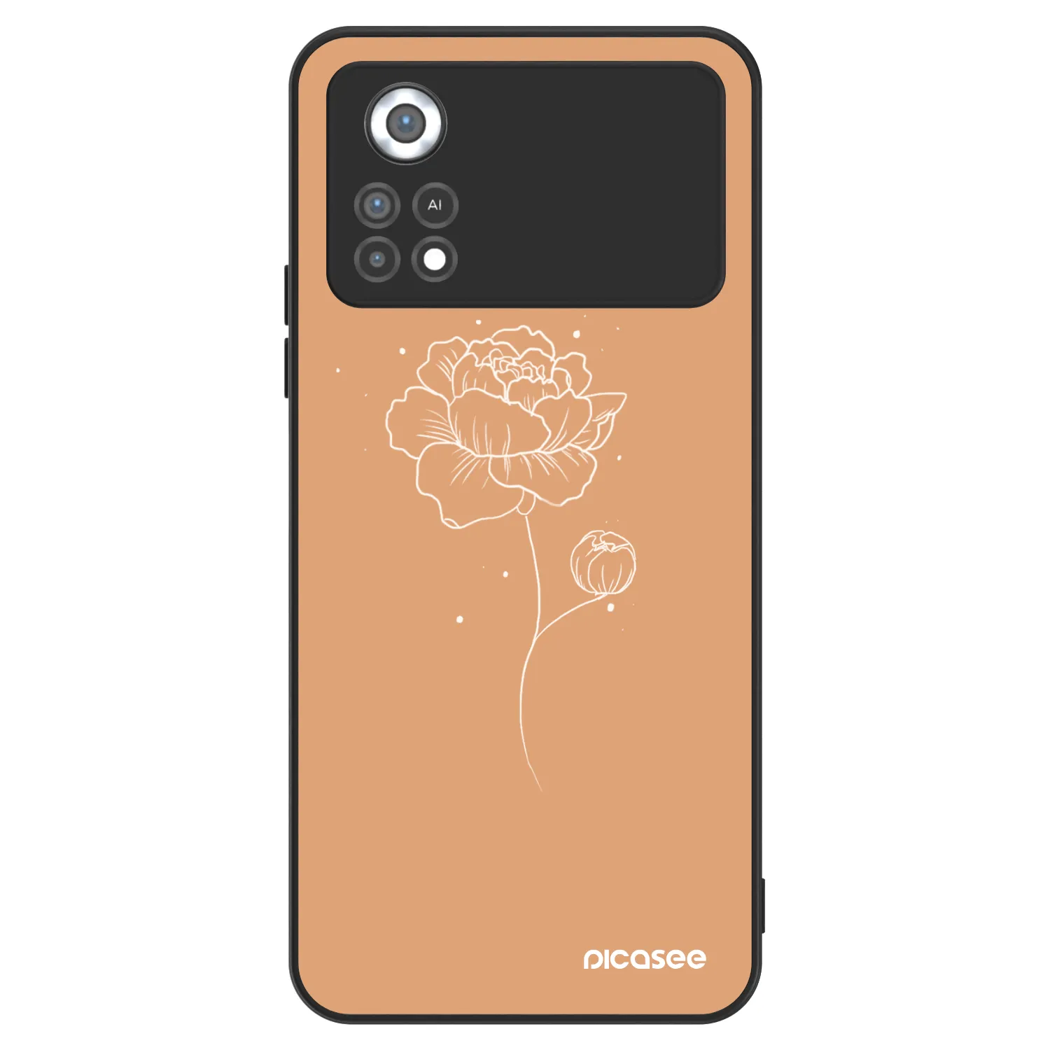 Picasee ULTIMATE CASE Xiaomi Poco X4 Pro 5G - készülékre - Peonies