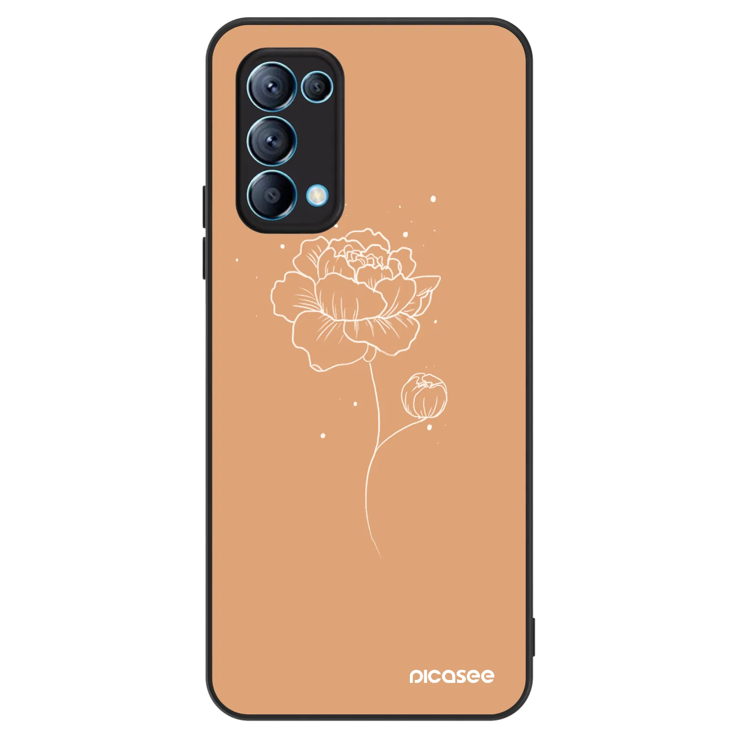 Picasee ULTIMATE CASE OPPO Reno 5 5G - készülékre - Peonies