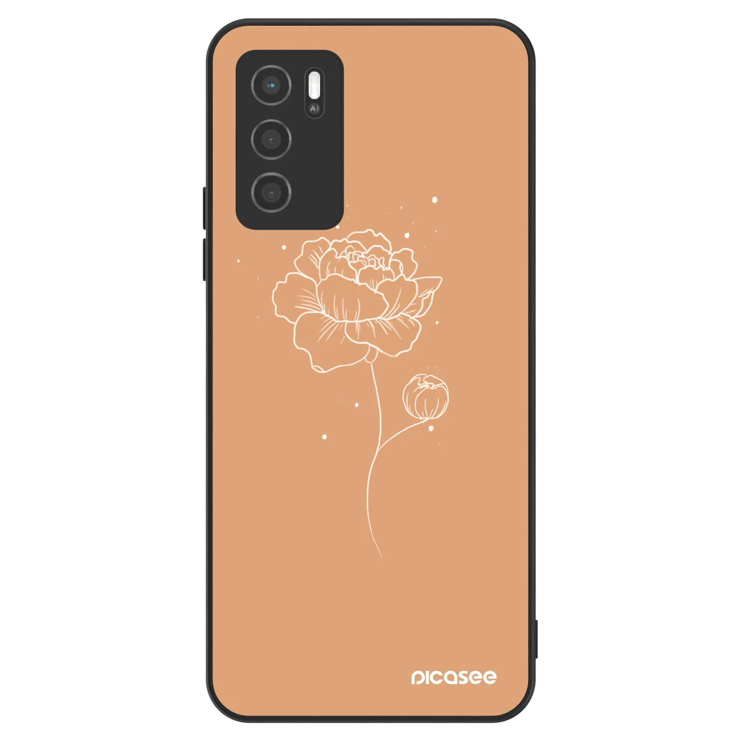 Picasee ULTIMATE CASE OPPO A16 - készülékre - Peonies