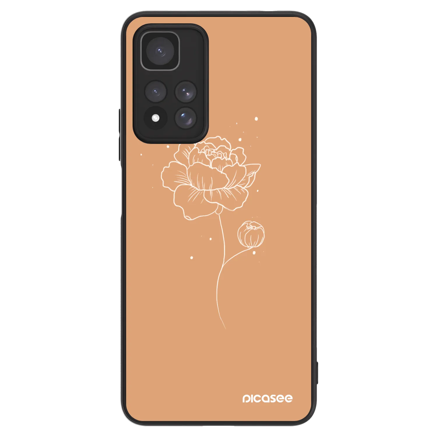 Picasee ULTIMATE CASE Xiaomi Redmi Note 11 Pro+ 5G - készülékre - Peonies