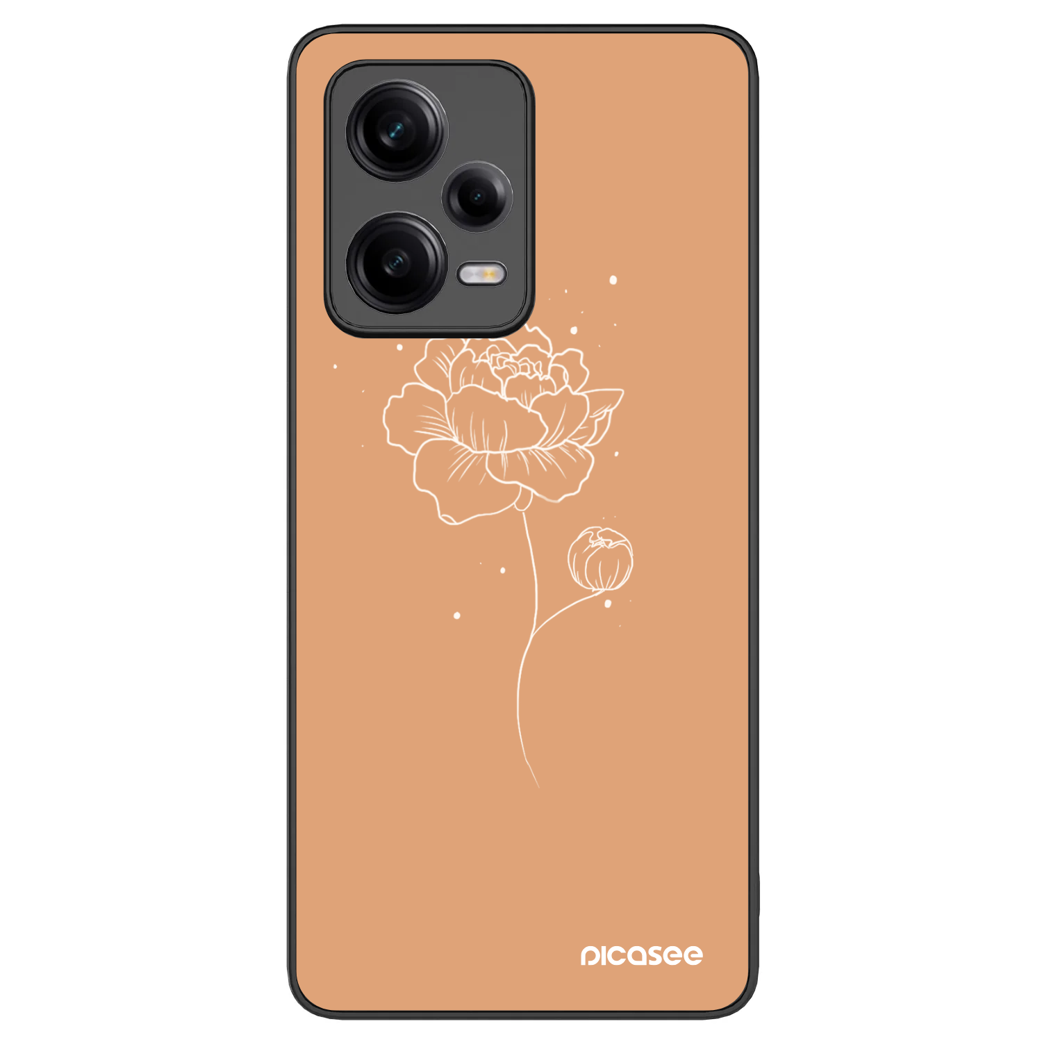 Picasee ULTIMATE CASE Xiaomi Redmi Note 12 Pro 5G - készülékre - Peonies