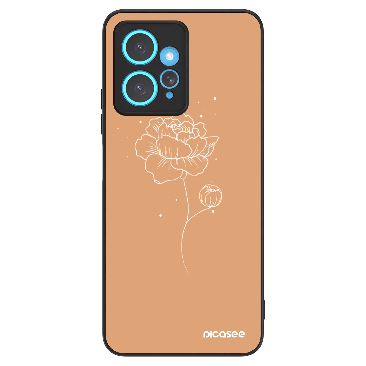 Picasee ULTIMATE CASE Xiaomi Redmi Note 12 4G - készülékre - Peonies