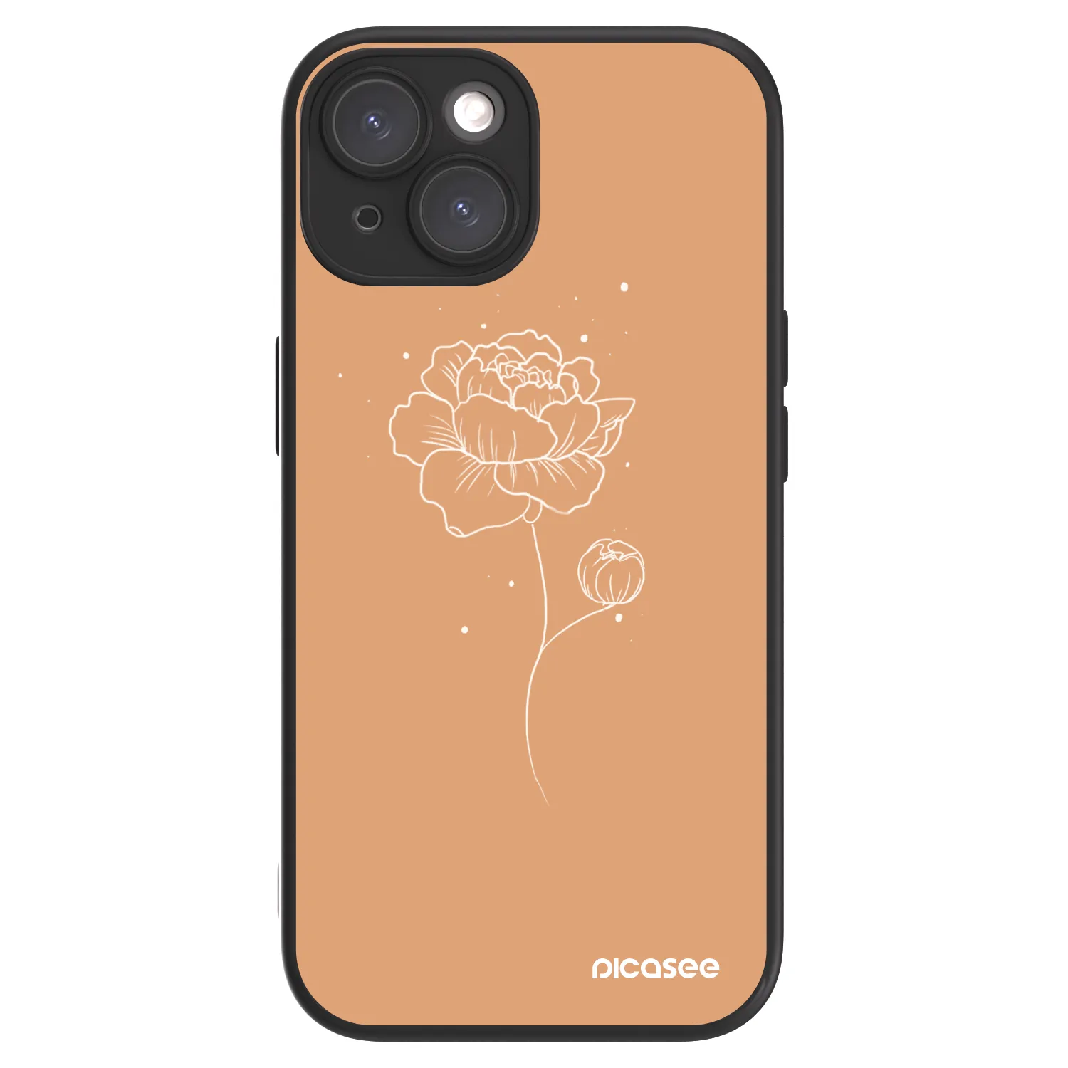 Picasee ULTIMATE CASE MagSafe Apple iPhone 15 - készülékre - Peonies