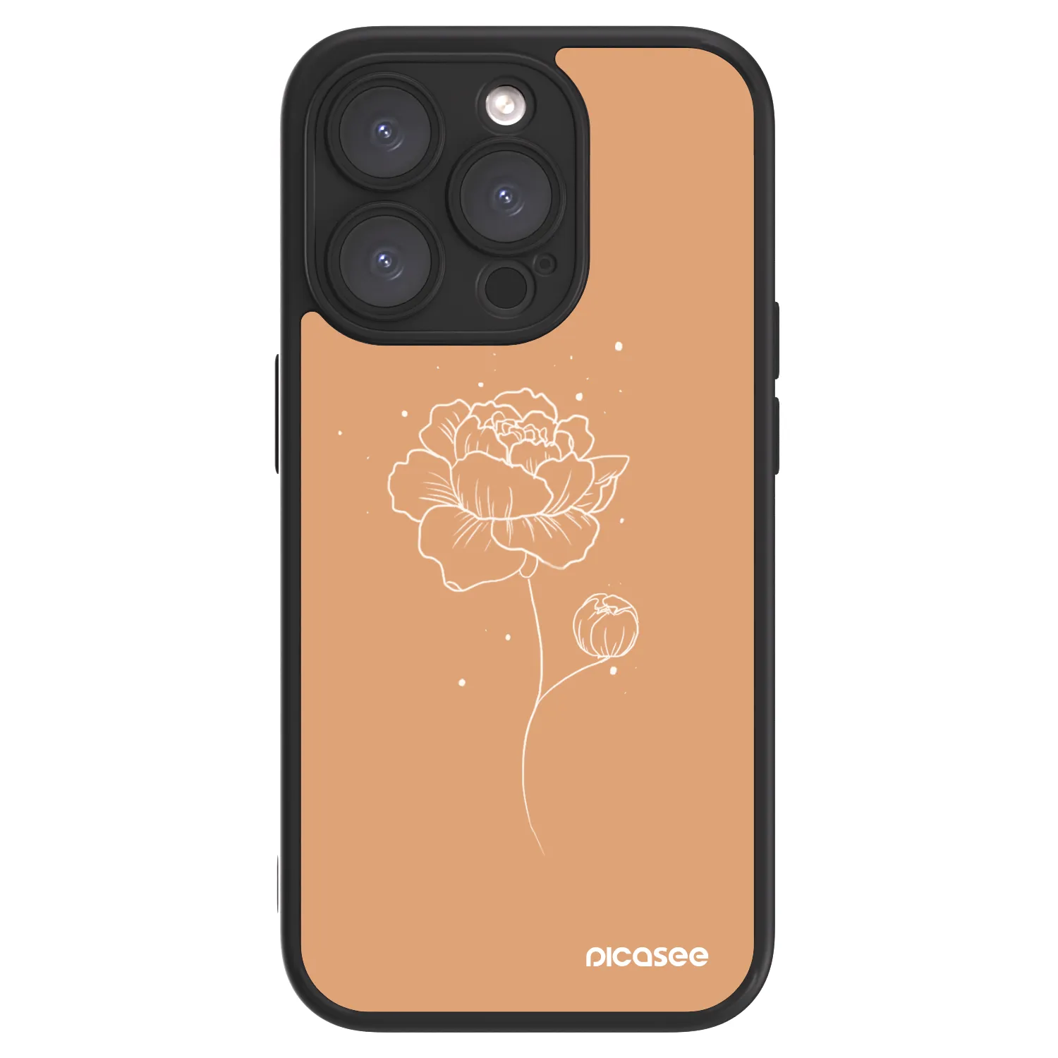 Picasee ULTIMATE CASE Apple iPhone 15 Pro - készülékre - Peonies