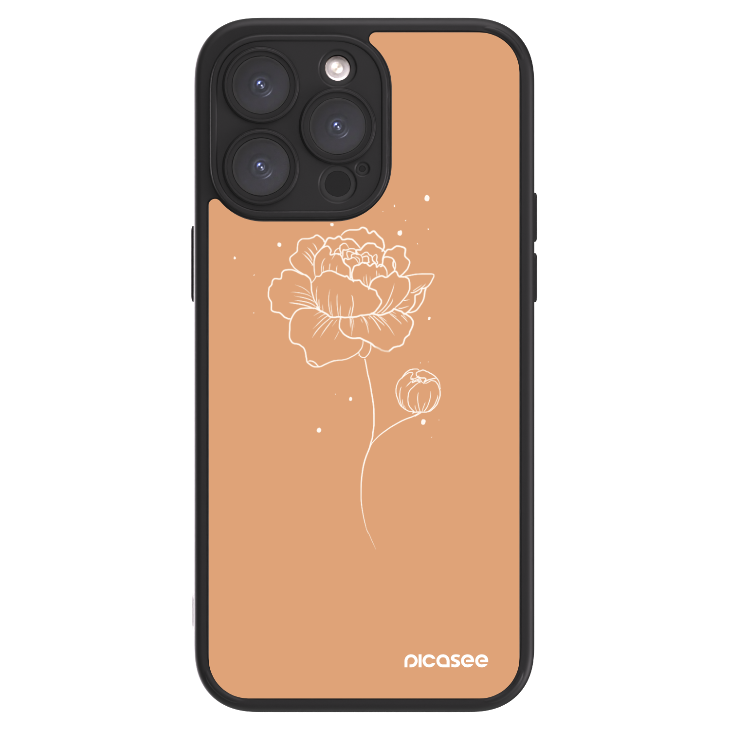 Picasee ULTIMATE CASE Apple iPhone 15 Pro Max - készülékre - Peonies