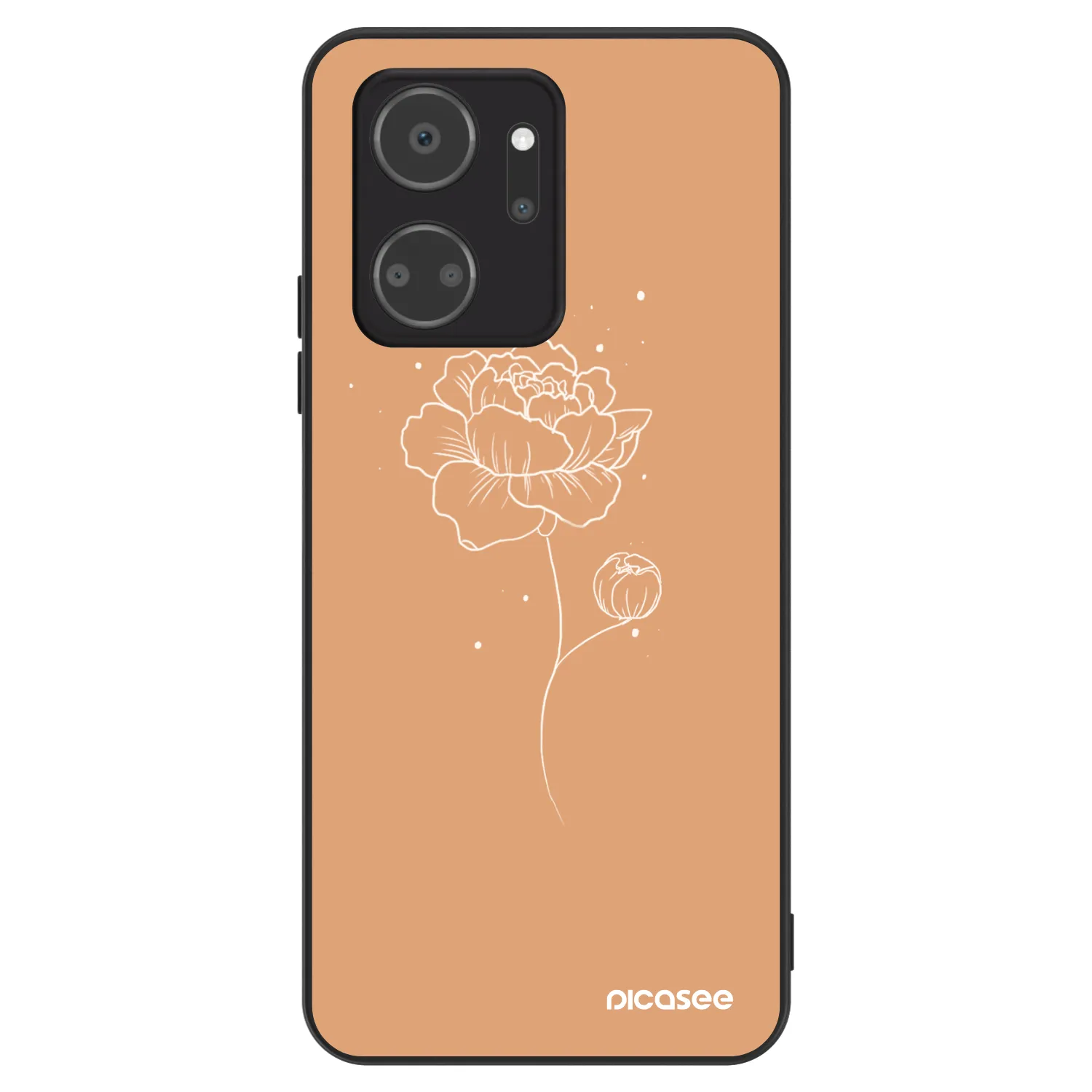 Picasee ULTIMATE CASE Honor X7a - készülékre - Peonies