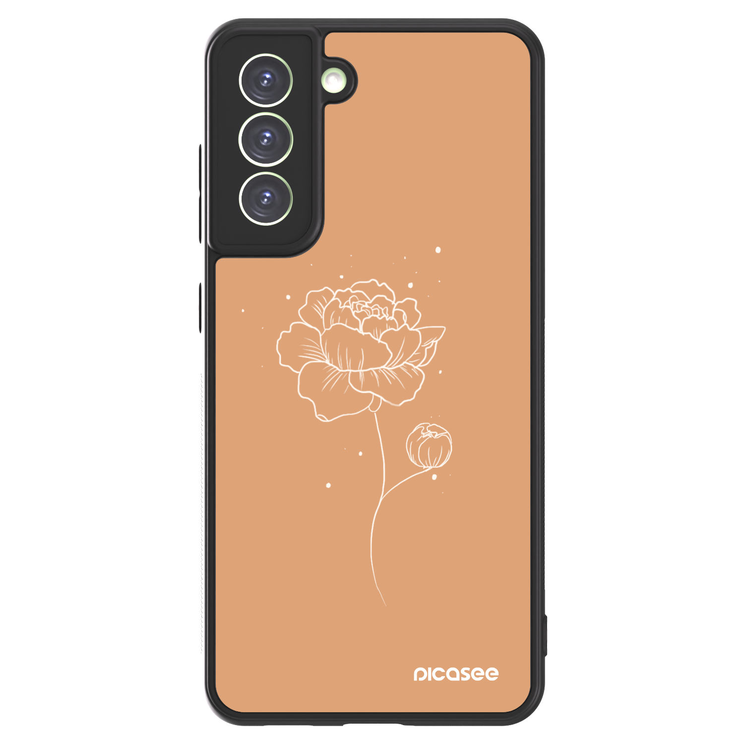 Picasee ULTIMATE CASE PowerShare Samsung Galaxy S21 FE 5G - készülékre - Peonies