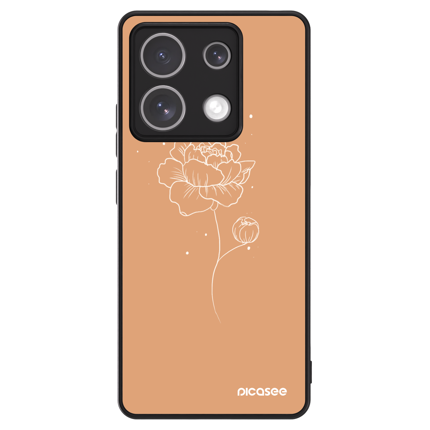 Picasee ULTIMATE CASE Xiaomi Redmi Note 13 5G - készülékre - Peonies
