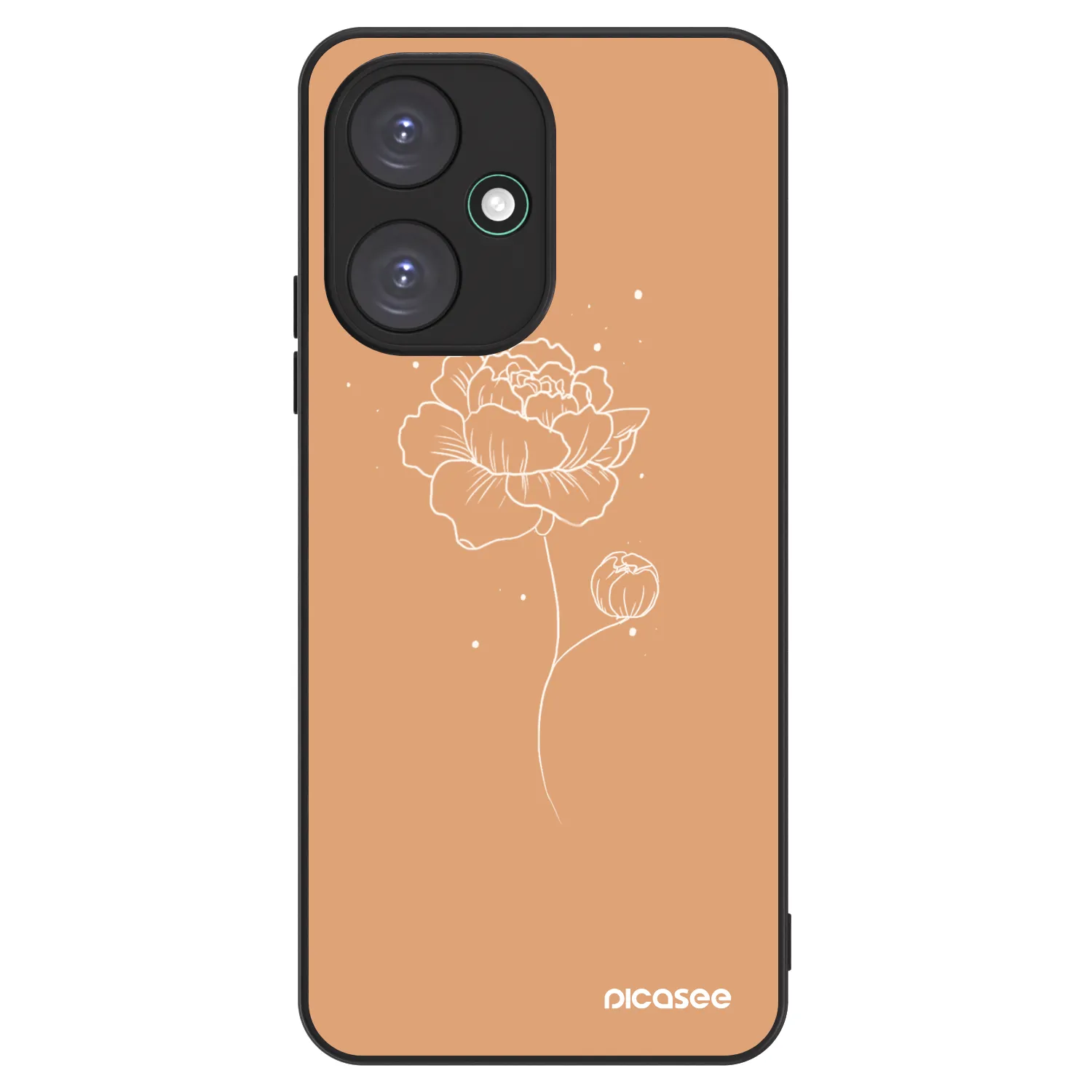 Picasee ULTIMATE CASE Xiaomi Redmi 13C 5G - készülékre - Peonies