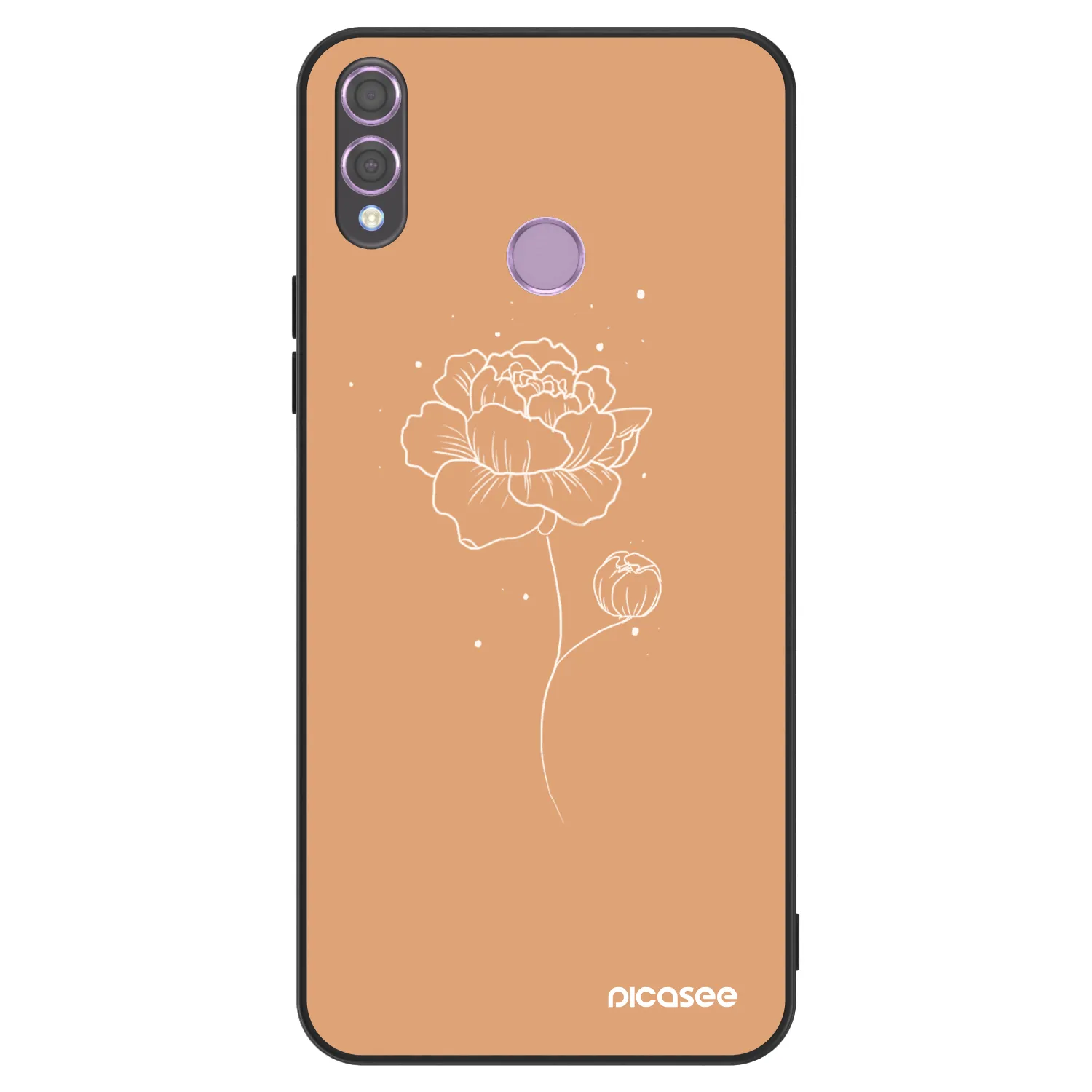 Picasee ULTIMATE CASE Honor 8X - készülékre - Peonies