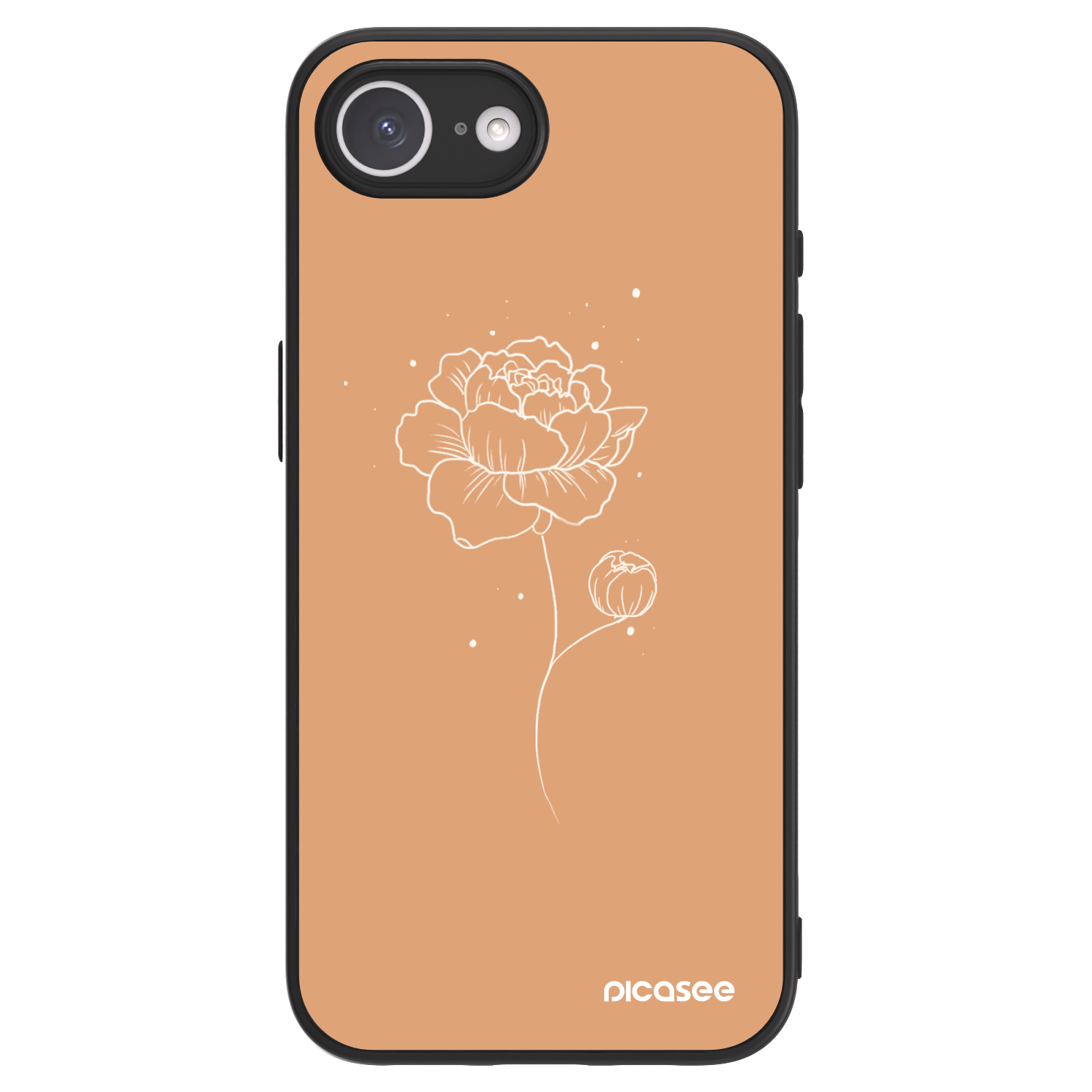 Picasee ULTIMATE CASE MagSafe Apple iPhone 16e - készülékre - Peonies